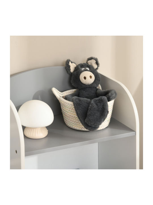 Βιβλιοθήκη Δαπέδου Ξύλινη Γκρι 85x26x84cm