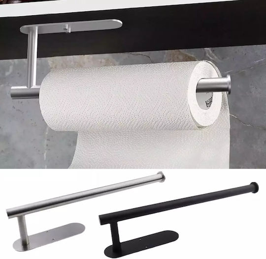Suport pentru prosoape de hârtie Metalică Argintiu 32cm 000.230.12328