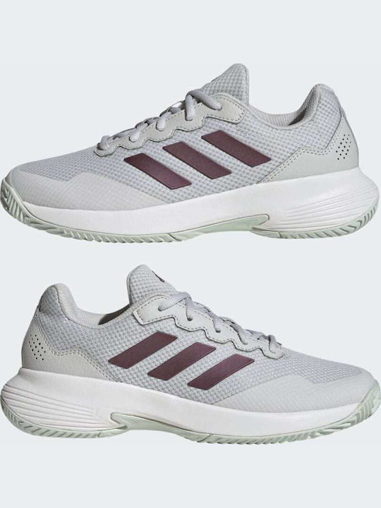 adidas Gamecourt 2.0 Men's Tennis Shoes for All Courts Gray