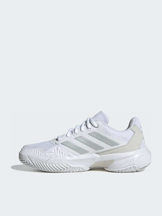 adidas Courtjam Control 3 Women's Tennis Shoes for All Courts White