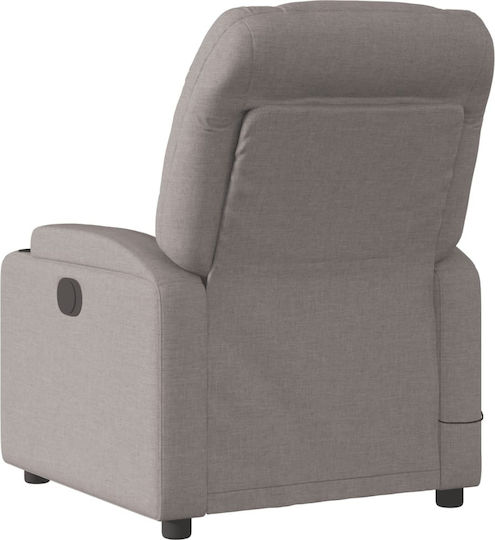 Relax Armchair Massage with Footstool Tapestry 74x89x100cm
