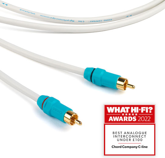Chord C-line Cable 2x RCA male - 2x RCA male 3m