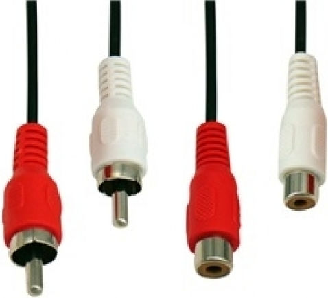 OWI Cablu 2x RCA de sex masculin - 2x RCA de sex feminin 1.5m 01.037.0256