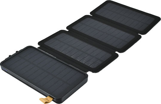 Jiageng Ηλιακό Power Bank 16800mAh Μαύρο