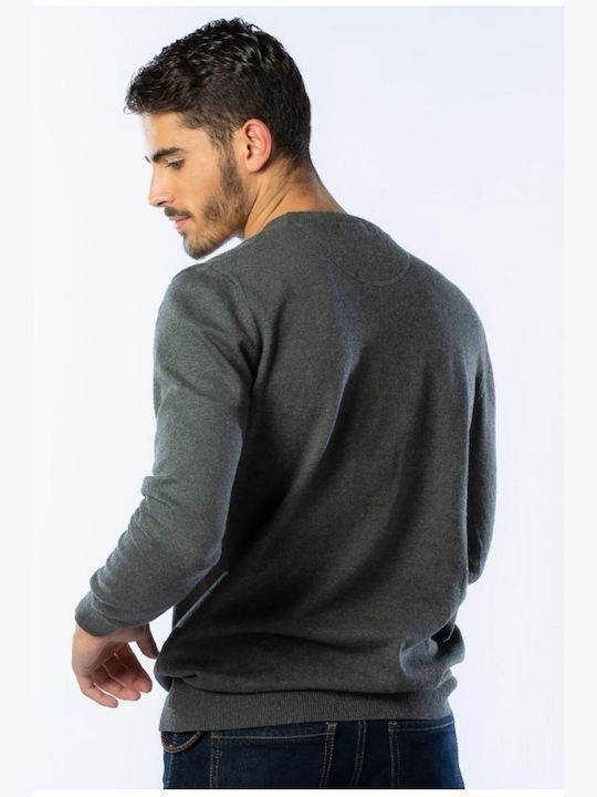 Camaro Men's Long Sleeve Sweater Charcoal.