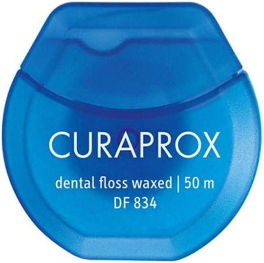 Curaprox DF 834 Waxed Dental Floss 50m