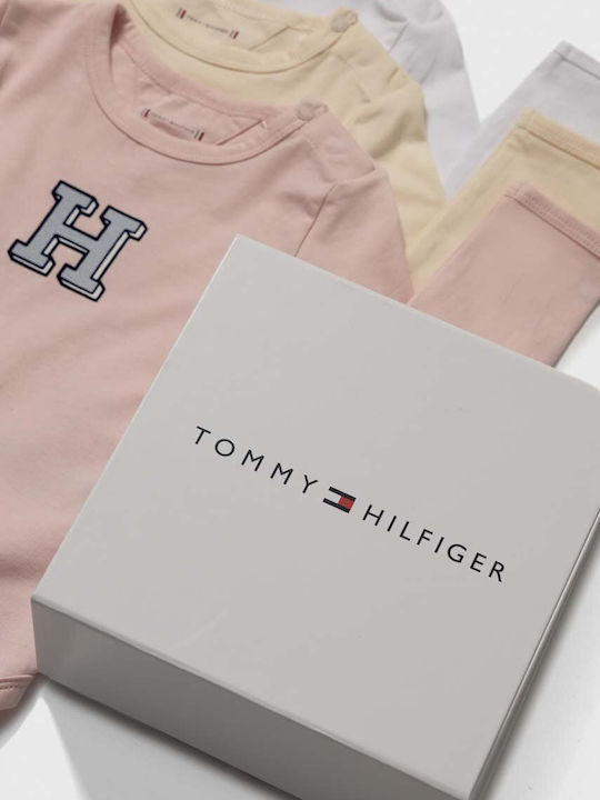 Tommy Hilfiger Langärmliges Pink 3Stück