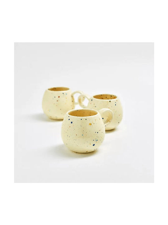 Egg Back Home Mug Ceramic Yellow 250ml
