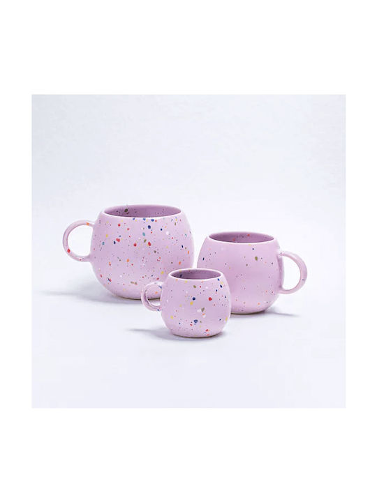 Egg Back Home Mug Ceramic Purple 250ml