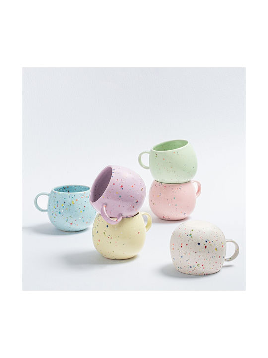 Egg Back Home Becher Keramik Blau 500ml