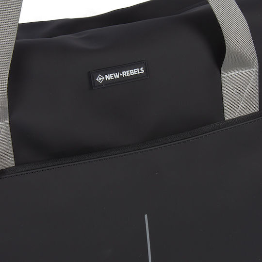 New Rebels Geantă de voiaj Negru Textil