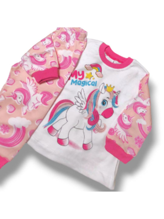 Babydom Pijama pentru copii De bumbac Roz