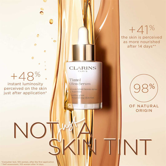 Clarins Tinted Oil 04 Αντιγηραντικό Serum Προσώπου 30ml