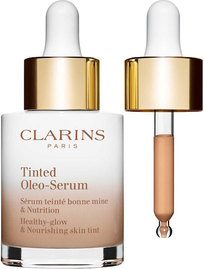 Clarins Tinted 03 Moisturizing Oil Serum for Face with Vitamin E for Brightening Shade 03 30ml
