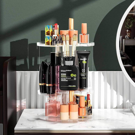 Tabletop Organizer Plastic Transparent