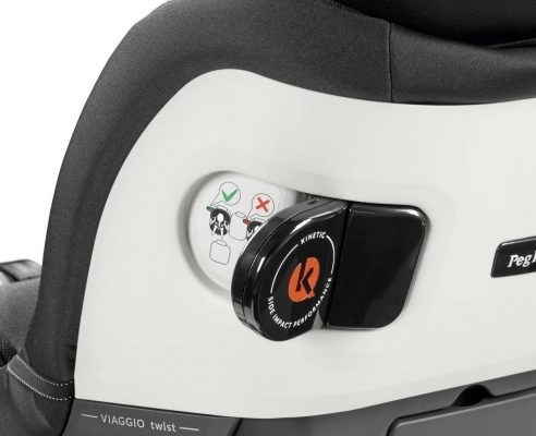 Peg Perego Viaggio Twist Καθισματάκι Αυτοκινήτου i-Size Crystal Black