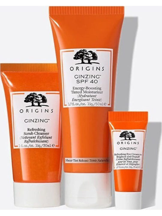 Origins Brilliant Bests Ginzing™ Trio To Refresh & Illuminate Hautpflegeset für Aufhellung Origins Brilliant Bests Ginzing™ Trio To Refresh & Illuminate Hautpflegeset für Aufhellung