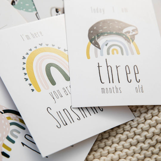 Queen Mother Σετ Δώρου για Μωρά Milestone Cards