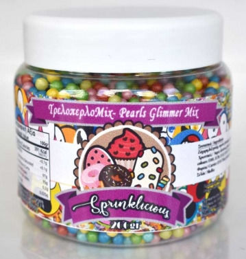 Cake Deco Dekorative Perlen Bunte 200gr