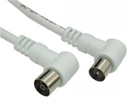 Comp Antenna Cable Coax male - Coax female White 10m (02.006.0093) 1pcs
