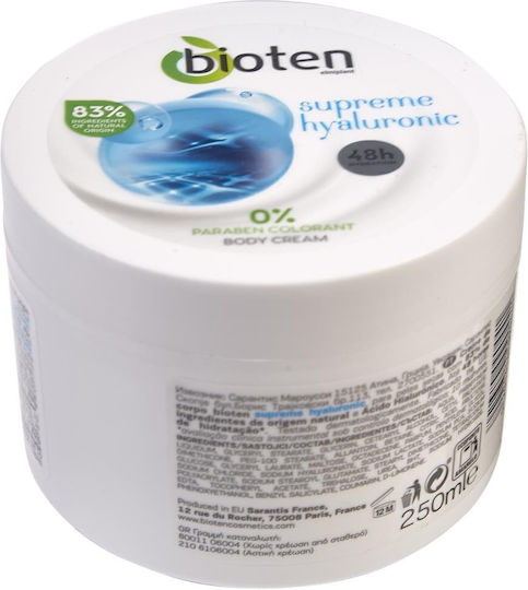 Bioten Supreme Hyaluronic Moisturizing Lotion Body with Hyaluronic Acid for Dry Skin 250ml