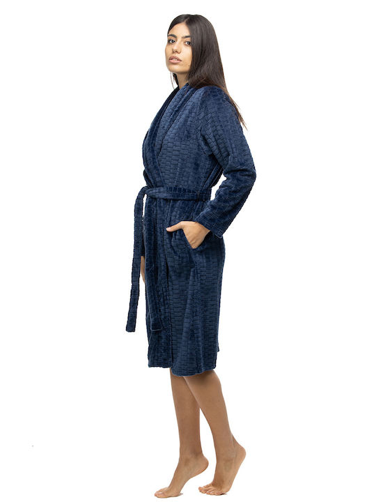 Koyote Winter Women's Robe Blue Marine