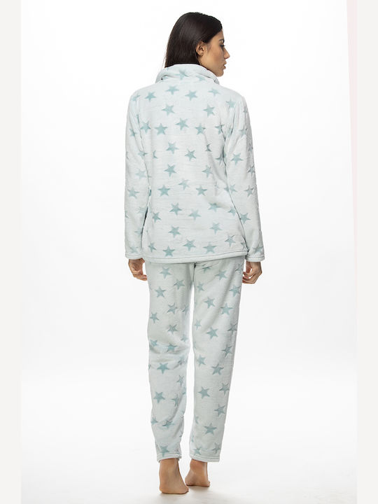 Koyote Winter Samt Damen Pyjama-Hose Bouquets veloute - ''''