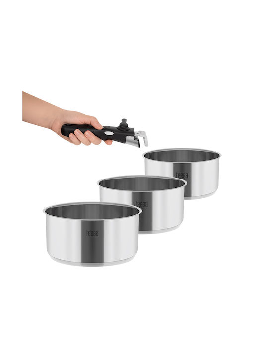 Teesa Cook Expert Set de oale din oțel inoxidabil 3buc
