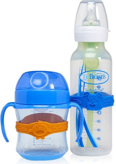 Dr. Brown's Band for Baby Bottles Blue 2pcs