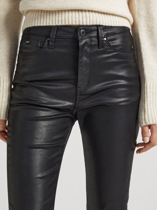 'dion' Γυναικείο Jean Παντελόνι Καμπάνα Black