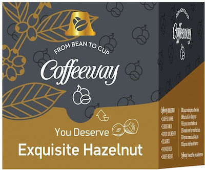 Coffeeway Κάψουλες Espresso Hazelnut Coffeeway (10 τεμ)