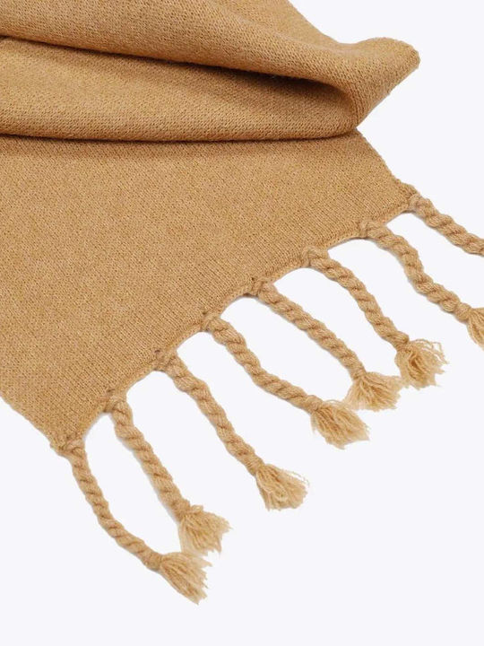 Axel Women's Wool Scarf Beige