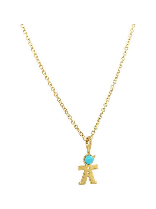 Xryseio Kids Pendant Family in Gold 14K