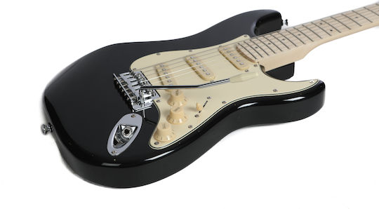 Prodipe Semi-Akustik Gitarre St Junior Schwarz