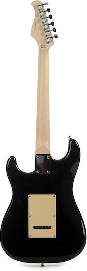 Prodipe Semi-Akustik Gitarre St Junior Schwarz