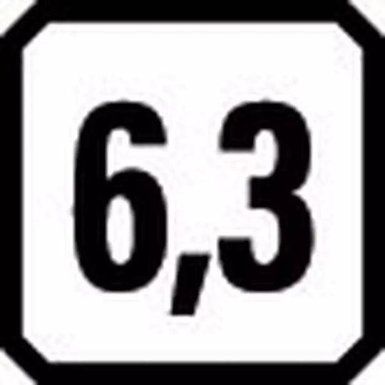 Gedore Bit-Stecknuss mit Torx-Bit und Antriebsvierkant 1/4'' Größe T9 1Stück