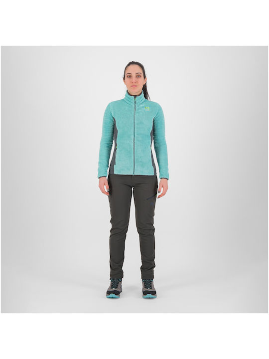 Karpos Outdoor Women's Cardigan with Zipper Aqua Sky