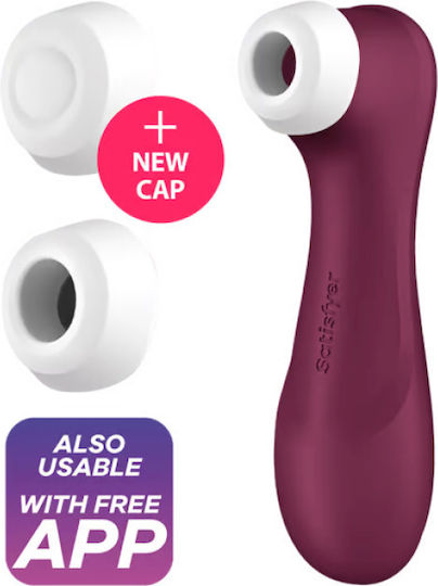 Satisfyer Pro 2 Generation 3 Αναρροφητής Αιδοίου με Δόνηση Wine Red