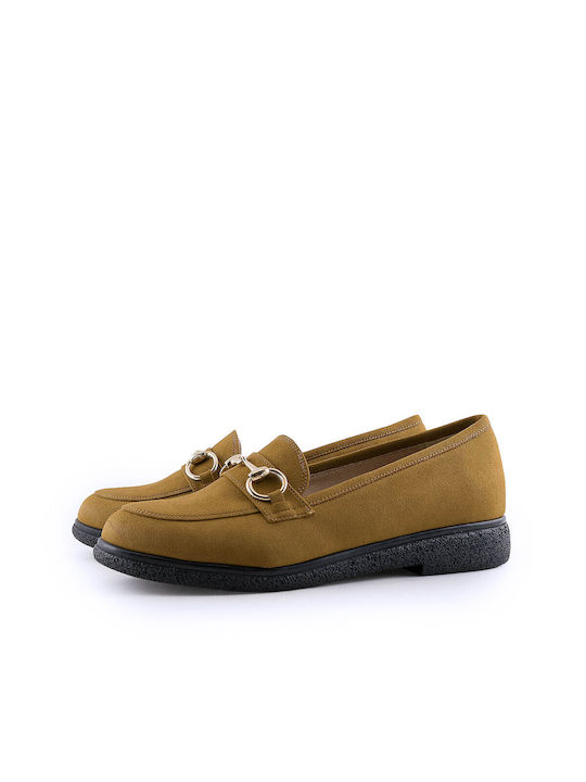 Stefania Damen Loafers in Braun Farbe