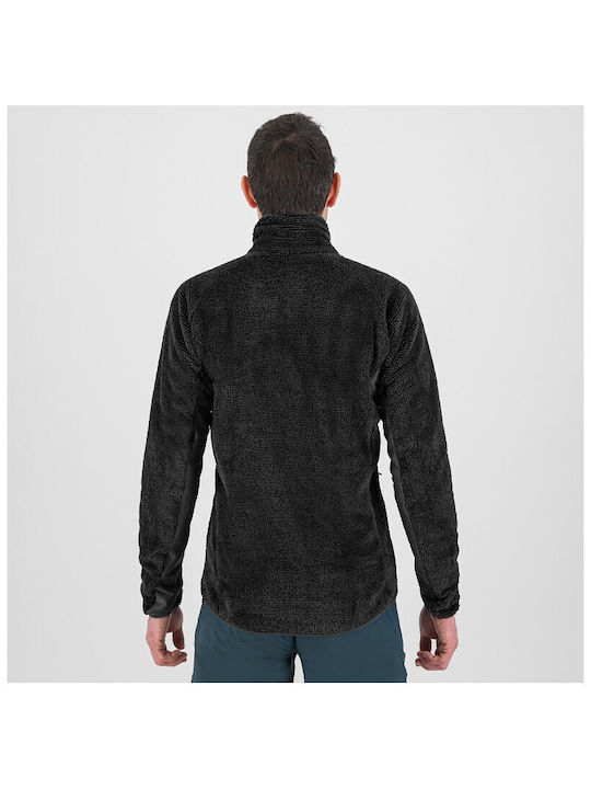 Karpos Outdoor Geacă fleece pentru bărbați cu fermoar Black