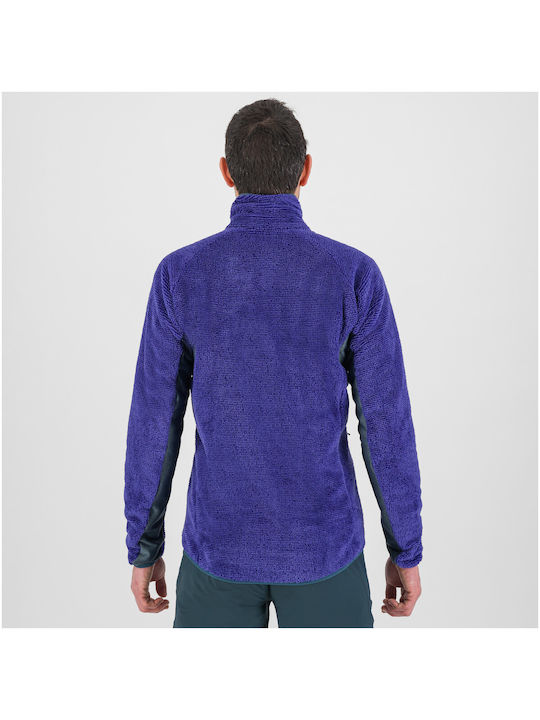 Karpos Outdoor Geacă fleece pentru bărbați cu fermoar ''''Vertice Liberty/Midnight''''