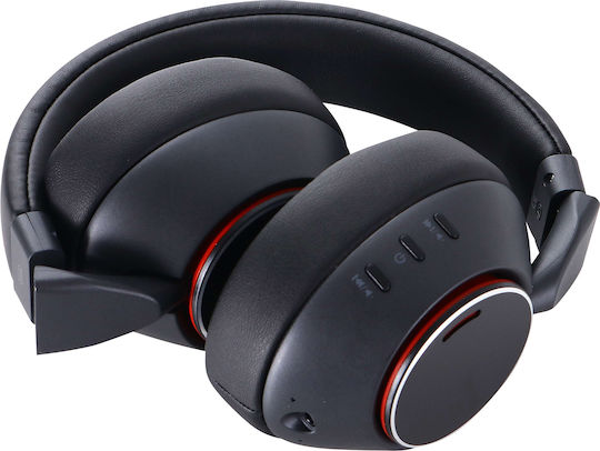 Trevi 12E90 Fără fir / Cu fir Over Ear Căști cu 25 ore de Funcționare Negre