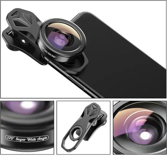 Apexel Phone Camera Lens Set Wide Angle