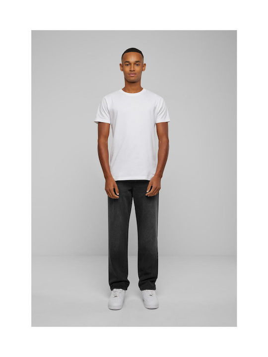 Heavy Ounce Ανδρικό Παντελόνι Τζιν με Loose Straight Εφαρμογή Black