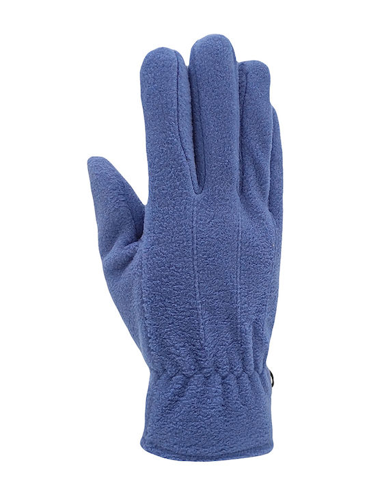 Γαλάζια Γυναικεία Fleece Γάντια