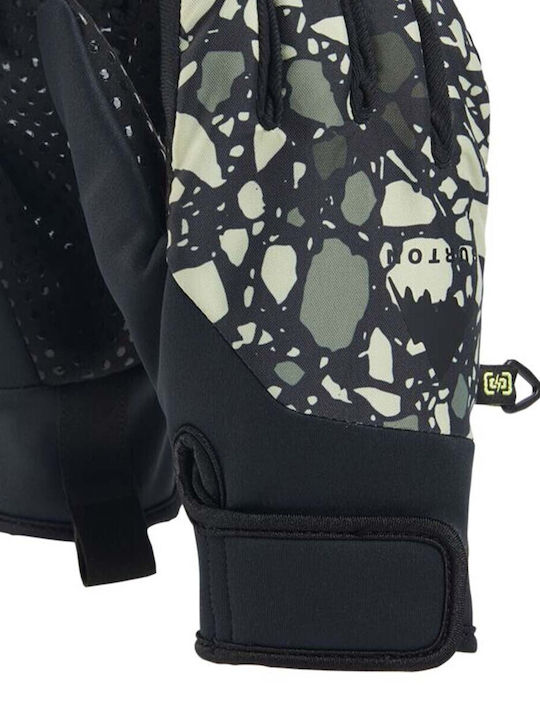 Unisex Leather Touch Gloves Black