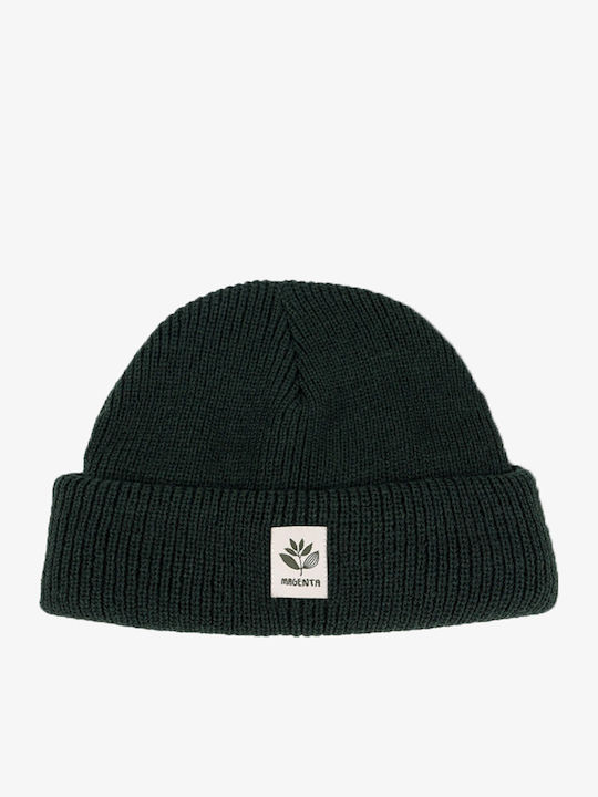 Beanie Unisex Beanie Gestrickt in Grün Farbe