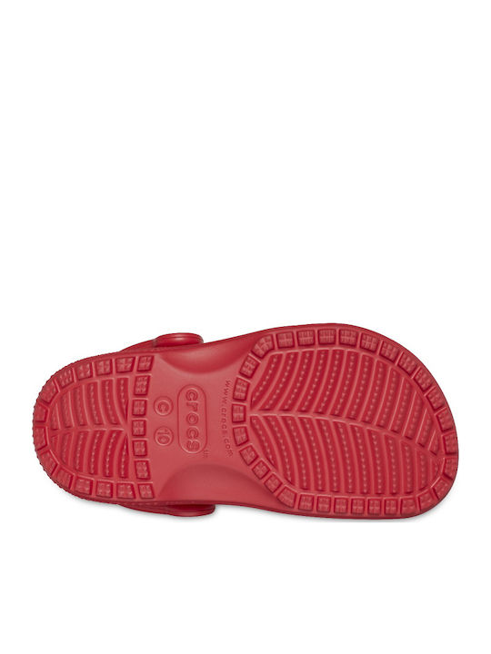 Classic Clog T Children's Anatomical Beach Shoes Red