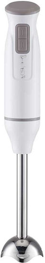 Muhler MB-603 Ραβδομπλέντερ με Ανοξείδωτη Ράβδο 600W Λευκό