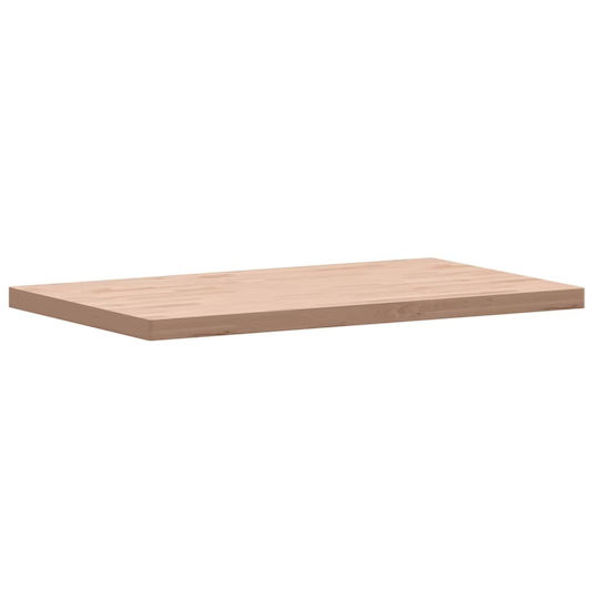 vidaXL Wood Countertop without Sink L100xW60xH4cm Beech wood solid wood